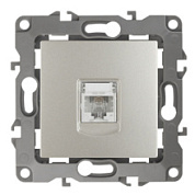 картинка Розетка телефонная RJ11, 12-3105-15 перламутр ЭРА от интернет-магазина К1-СТРОЙ