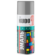 картинка Краска аэрозольная серая 520 мл KU-1018 KUDO от интернет-магазина К1-СТРОЙ