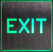 картинка Светильник аккумуляторный EL52 1LED/1W, 230V, AC, "Выход", зеленый, серебристый Feron  от интернет-магазина К1-СТРОЙ