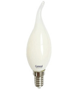 картинка Лампа светодиодная 6-7Вт E14 4500k cвеча на ветру матовая General Electric от интернет-магазина К1-СТРОЙ