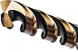 Сверло по металлу HSS-Co 8% сталь М42 S2-10-1-8 5.0 х86мм 29656-5 KRAFTOOL COBALT