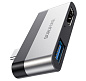 ААдаптер DH2 Type-C/HDMI + USB 3.0 (серебряный) BOROFONE
