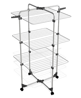 картинка Сушилка для белья, "Modular 3 Lux Silver" 3151 Gimi от интернет-магазина К1-СТРОЙ