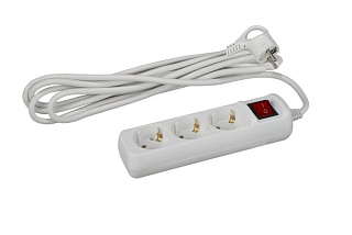 картинка Удлинитель 3м*3гн с выкл. Эра от интернет-магазина К1-СТРОЙ