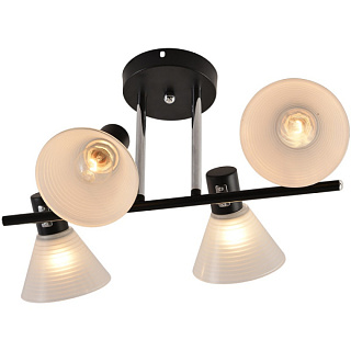 картинка Светильник потолочный 01553-3.3-04B BK+CR Reluce от интернет-магазина К1-СТРОЙ