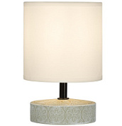 картинка Настольная лампа керамика бежевая, белая 7070-501 1 * Е14 40 Вт Rivoli Eleanor от интернет-магазина К1-СТРОЙ