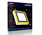 Накладной светильник LED квадрат SBLSq1-DLB 18w 6500К желтый Smartbuy