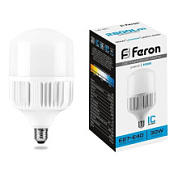 картинка Лампа светодиодная 30W 230V E27 6400K LB-65 25537 Feron от интернет-магазина К1-СТРОЙ