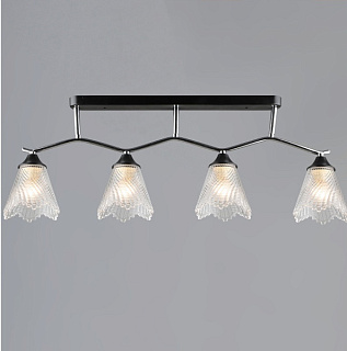 картинка Светильник потолочный 77320-0.3-04 CH+BK Reluce от интернет-магазина К1-СТРОЙ