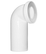 картинка Присоединение к унитазу 5 градусов, 110/87 8110087 ПОЛИТЭК от интернет-магазина К1-СТРОЙ