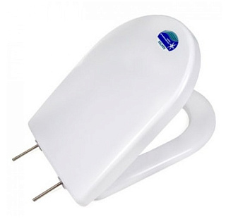 картинка Сиденье для унитаза Алькор дюропласт, WH301806 Santek от интернет-магазина К1-СТРОЙ