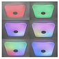 Люстра светодиодная управляемая музыкальная ESTARES MUSIC RGB 80 Вт