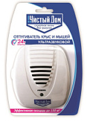 картинка Отпугиватель крыс и мышей ультразвуковой, (1/10) 42910 "ЧИСТЫЙ ДОМ" от интернет-магазина К1-СТРОЙ