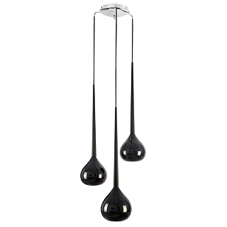 картинка 808237 (MD2128А-3BL) Подвес FORMA 3х40W E14 ЧЕРНЫЙ (в комплекте) от интернет-магазина К1-СТРОЙ