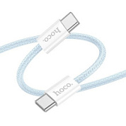 картинка Кабель 60W 3A Type-C to Type-C 2м X104 HOCO от интернет-магазина К1-СТРОЙ