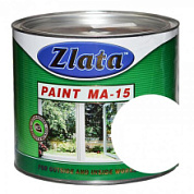 картинка Краска МА-15 0,7кг белая Zlata от интернет-магазина К1-СТРОЙ