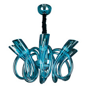 картинка 892081 (MD8129-8) Люстра STELLA LED 8х6W(Led) G9 СИНИЙ (в комплекте) от интернет-магазина К1-СТРОЙ