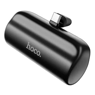 картинка USB Power Bank J106 Mini для Type-C 5000mAh черный с подставкой HOCO от интернет-магазина К1-СТРОЙ