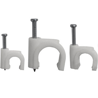 картинка Скоба для провода 22 мм круглая от интернет-магазина К1-СТРОЙ