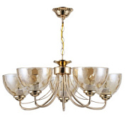 картинка Люстра потолочная 9174-305 5 х Е27 40 Вт классика Rivoli Adrianne от интернет-магазина К1-СТРОЙ