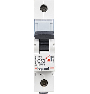 картинка Автоматический выключатель TX3 1П C 50А Legrand от интернет-магазина К1-СТРОЙ