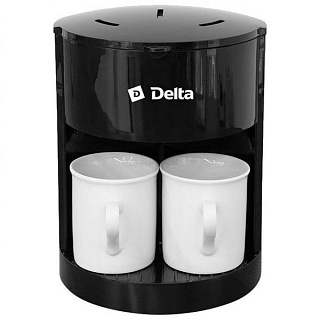 картинка Кофеварка капельная DL-8160 черный DELTA от интернет-магазина К1-СТРОЙ