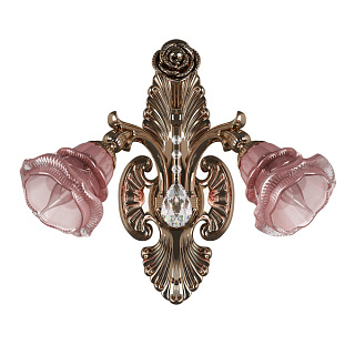 картинка 696622 (MB00078-2) Бра ROSATA 2х60W E14 ЗОЛОТО (в комплекте) от интернет-магазина К1-СТРОЙ