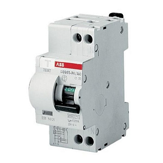 картинка Автомат дифференциальный DSH941R 40A 30mA AC ABB от интернет-магазина К1-СТРОЙ