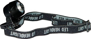картинка Фонарь аккумуляторный головной, 0.5W 1LED ,черный, TH2251 от интернет-магазина К1-СТРОЙ