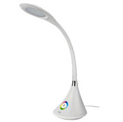 картинка Светильник настольный с подсветкой GLTL-038-1 8 вт 520 лм RGB белый 800038 General от интернет-магазина К1-СТРОЙ