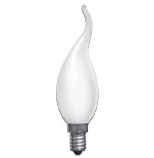 картинка Лампа накаливания свеча на ветру матовая 40W E14 Philips от интернет-магазина К1-СТРОЙ