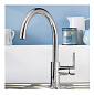 Смеситель для кухни высокий излив хром, 31231000 GROHE Bau Curve