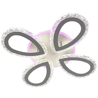 картинка Управляемая светодиодная люстра AGATA ICE RGB 54W+15W 4R-APP-501X86-WHITE/CLEAR-220-IP20 УУО00003640 Estares от интернет-магазина К1-СТРОЙ