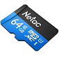 Карта памяти 64GB MicroSD Class10 P500 Netac