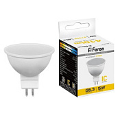 картинка Лампа светодиодная 230V 5w G5.3 2700K LB-24 25127 Feron от интернет-магазина К1-СТРОЙ