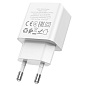 Сетевое зарядное устройство 1xUSB, 2.1A, 10.5W, белый C106A HOCO