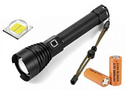 картинка Фонарь ручной аккумуляторный супер яркий большой H808-P90 Огонь от интернет-магазина К1-СТРОЙ