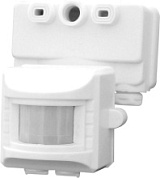 картинка Датчик движения и освещенности 1200W 12m 120° белый, SEN15/LX02 от интернет-магазина К1-СТРОЙ