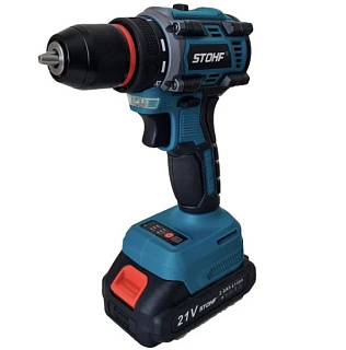 картинка Аккумуляторная дрель-шуруповерт 21v 2.0Ah Li-ion STOHF от интернет-магазина К1-СТРОЙ