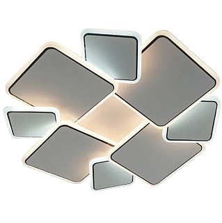 картинка Управляемый светодиодный светильник INDIGO 100W 8S-RC-500x60-WHITE/BLACK/WHITE-220-IP20 УУО00005123 Estares от интернет-магазина К1-СТРОЙ