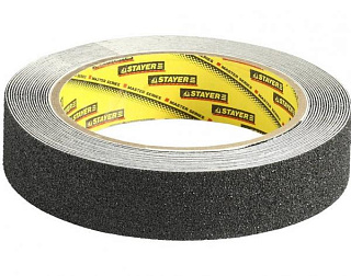 картинка Лента клейкая противоскользящая, 25мм х 5м 12270-25-05 STAYER "PROFI" от интернет-магазина К1-СТРОЙ