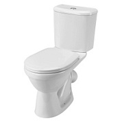 картинка Унитаз-компакт с диагональным выпуском, эконом- 1 реж., полипропилен, антивсплеск 1WH301704 Santek Бореаль от интернет-магазина К1-СТРОЙ