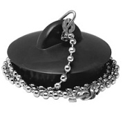 картинка Пробка для ванны с металлической цепочкой 5-0002 СИМТЕК от интернет-магазина К1-СТРОЙ