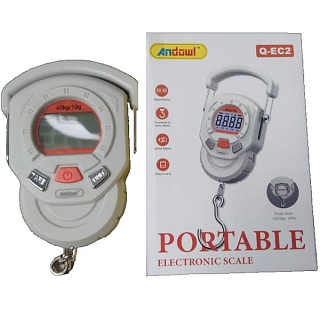 картинка Весы ручные электронные 60кг. Q-EC2 Andowl от интернет-магазина К1-СТРОЙ