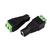 картинка Разъем питания < гнездо > DC 2.1х5.5 с клеммной колодкой 12-24v от интернет-магазина К1-СТРОЙ