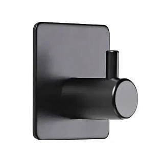 картинка Крючки настенные самоклеящиеся 4шт. черный LarisA от интернет-магазина К1-СТРОЙ