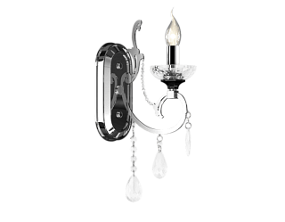 картинка 707614*** (MB600001-1) Бра PESANTE 1х60W E14  ХРОМ (в комплекте) от интернет-магазина К1-СТРОЙ