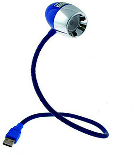 картинка USB-светильник синий LED 1Вт 5В Camelion KD-784 C06 от интернет-магазина К1-СТРОЙ
