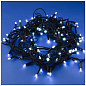 Гирлянда холодный свет 100-ламп черный шнур 5м.
