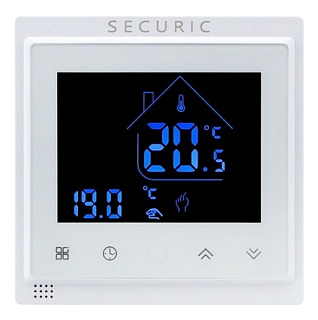картинка Wi-Fi Терморегулятор сенсорный SEC-T-101W SECURIC от интернет-магазина К1-СТРОЙ